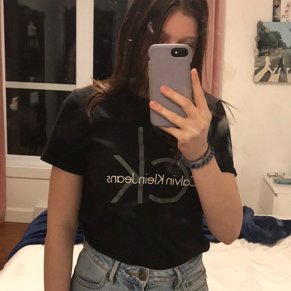 Black CK t-shirt (calvin klein) - Picture 2 of 5